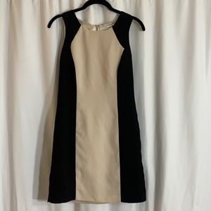 Black and beige forever 21 dress